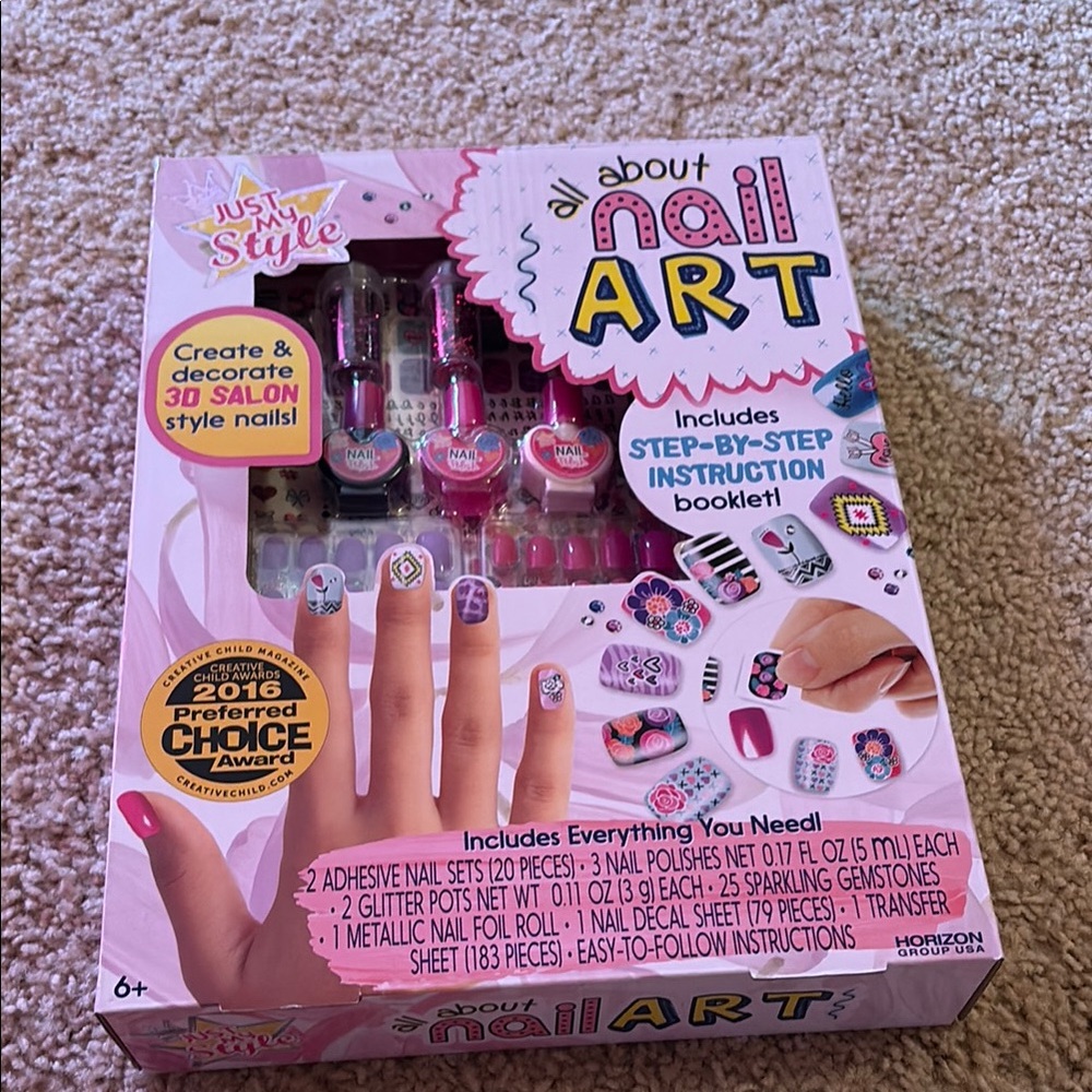 All About Nail Art Kit (3D salon nails)